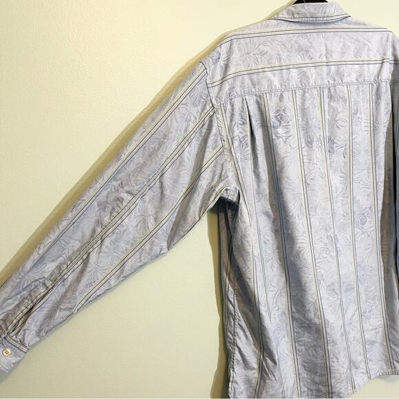 Tommy Bahama Men's Long Sleeve Silk Blend Hawaiian Button Down Size XL - Picture 13 of 14